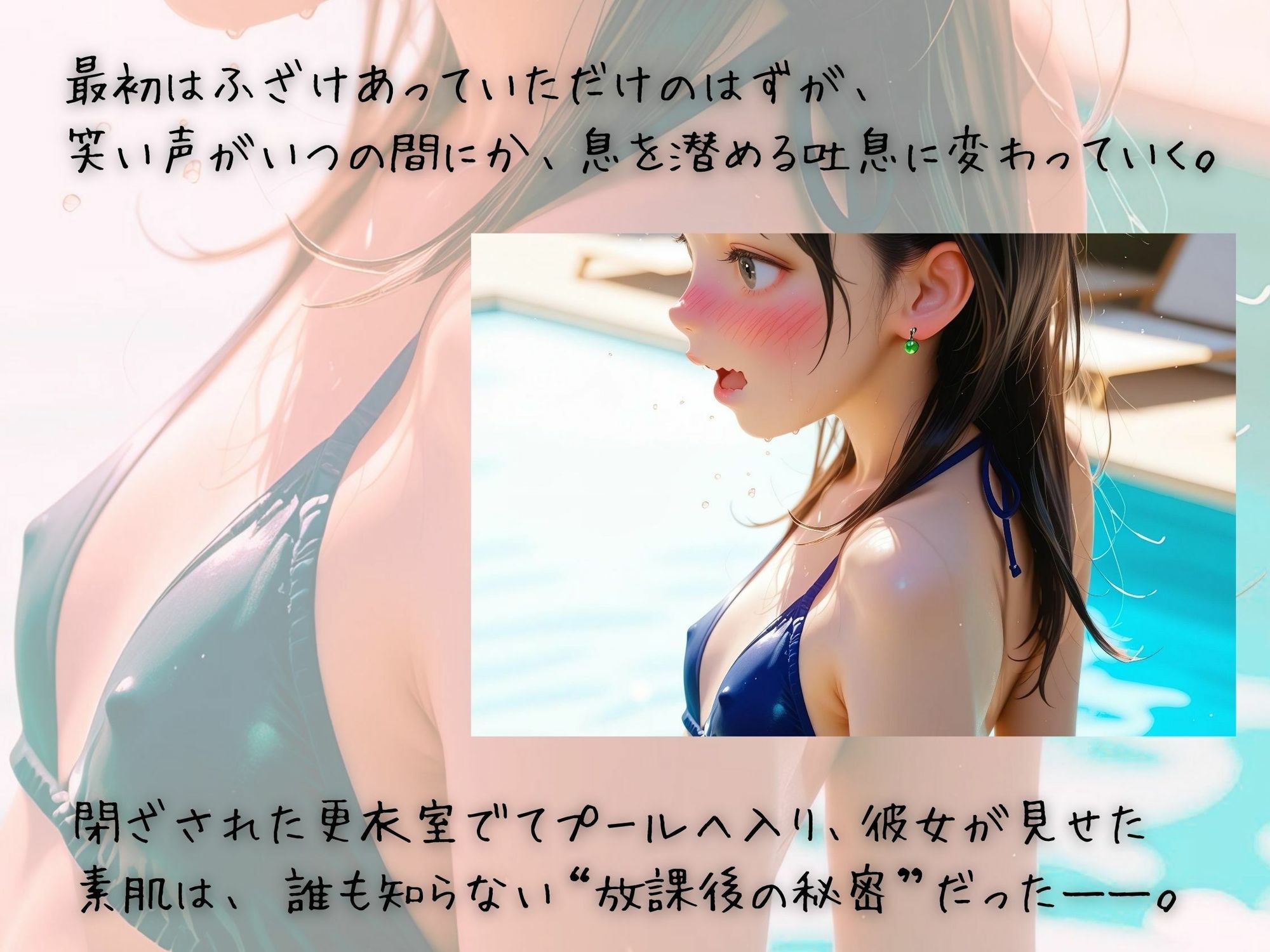 サンプル画像3:放課後リアル ＃08 〜水面に揺れる水泳部の秘密〜(青春グレーゾーン) [d_680891]