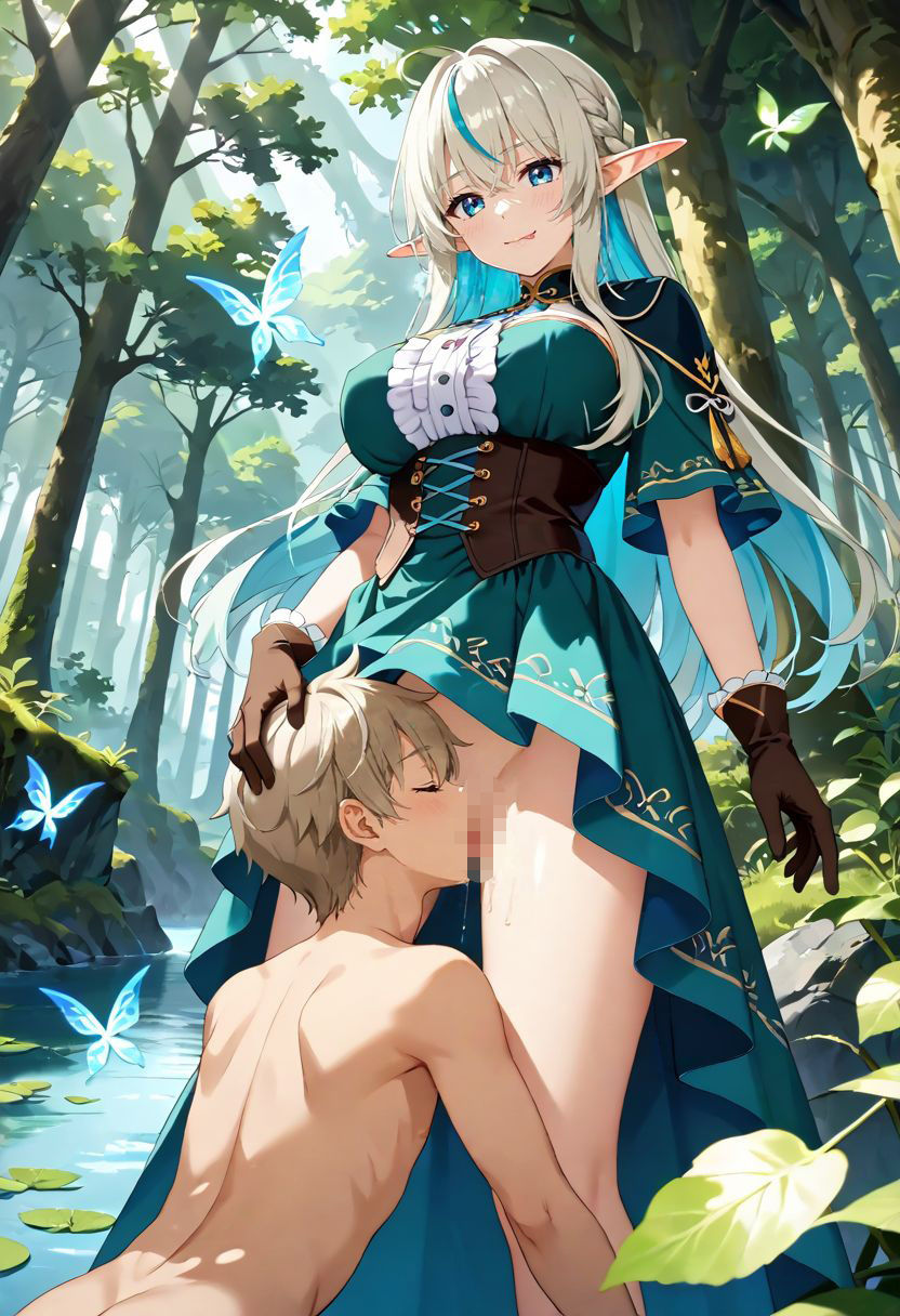 サンプル画像3:異世界M男は今日も土下座 エルフ編(wood man) [d_680904]