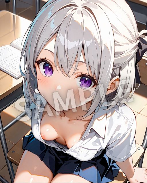 サンプル画像6:ちょっぴりドキドキ胸チラシーン(カレン/Karen) [d_680940]