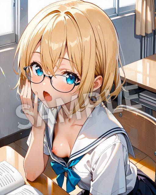 ちょっぴりドキドキ胸チラシーン 画像8