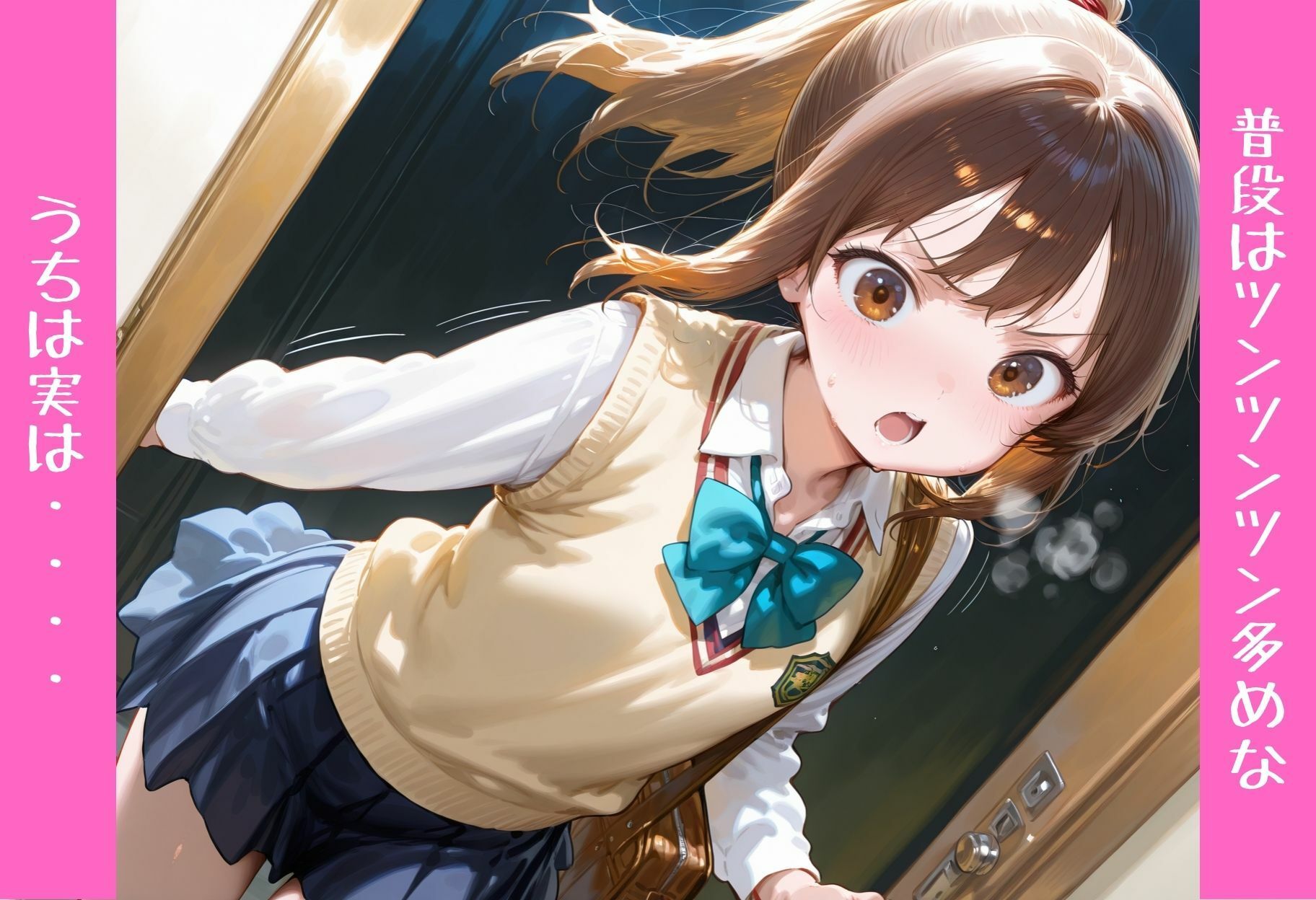 実は・・・兄のでかチンコが好き ツンデレ妹はくぱぁで誘う！1