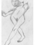 黒よりも黒いエロティックホラー黒戯絵集「マネキンポーズ4」