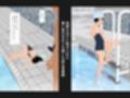 体力の限界で倒れたスポーツ少女を介抱したい〜学校プール編〜
