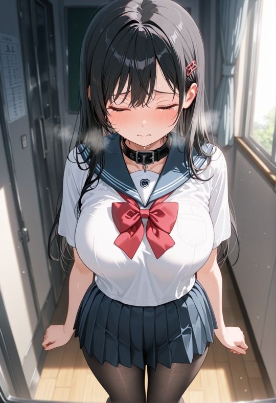 サンプル画像2:制服女子校生イチャラブS○Xで中出し(みるじろー) [d_681150]