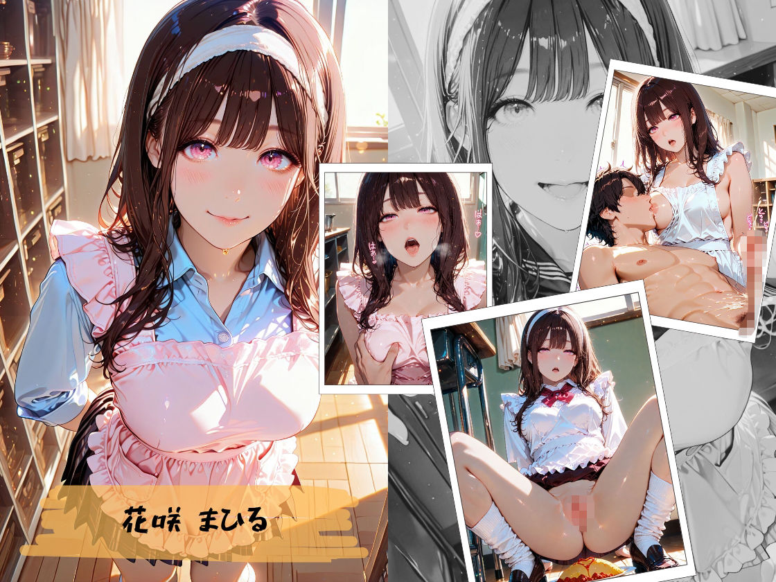 サンプル画像2:調理部の女の子の得意料理にはいせつしてもらった(ひみつのアトリエ) [d_681155]