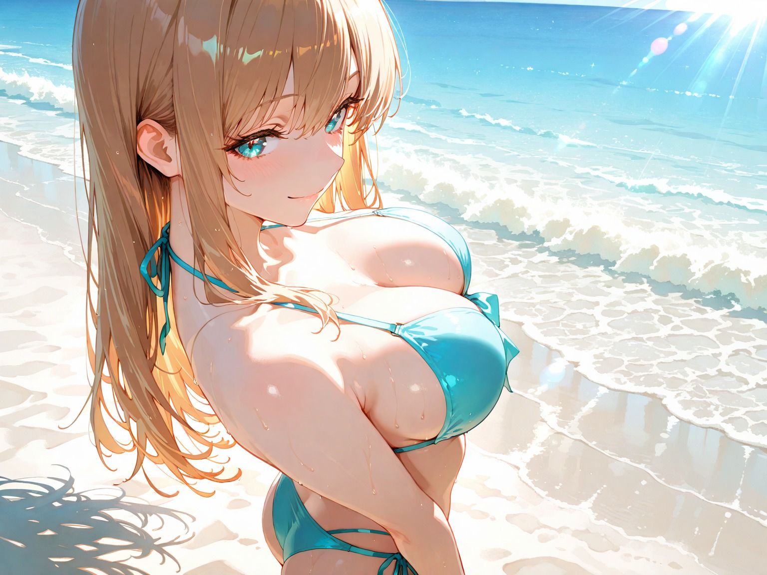 サンプル画像2:巨乳美女のリゾートホテル裏サービス  中出しえっちヤリ放題(ぬるりずむ) [d_681156]