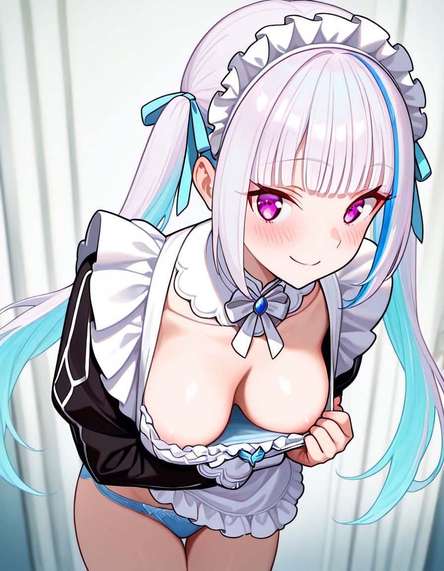 サンプル画像1:メイドリ〇様 ご奉仕記録(StubbornOMUSUBI) [d_681163]