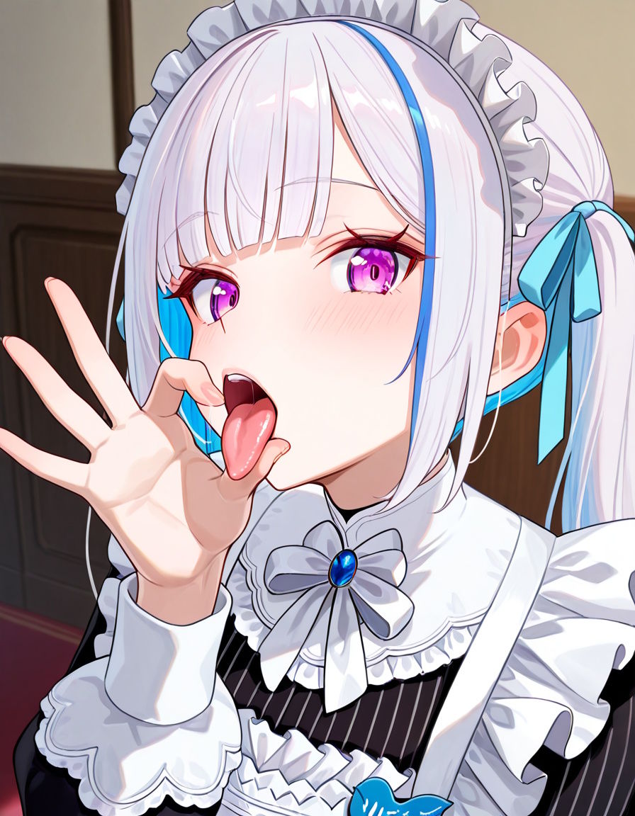 サンプル画像4:メイドリ〇様 ご奉仕記録(StubbornOMUSUBI) [d_681163]