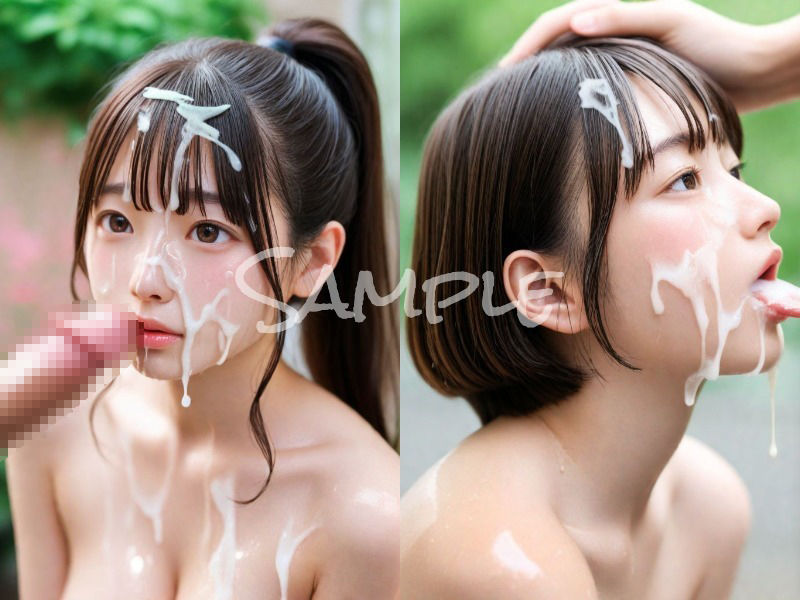 サンプル画像2:ぶっかけ祭り スペシャル(A愛-Lab) [d_681174]