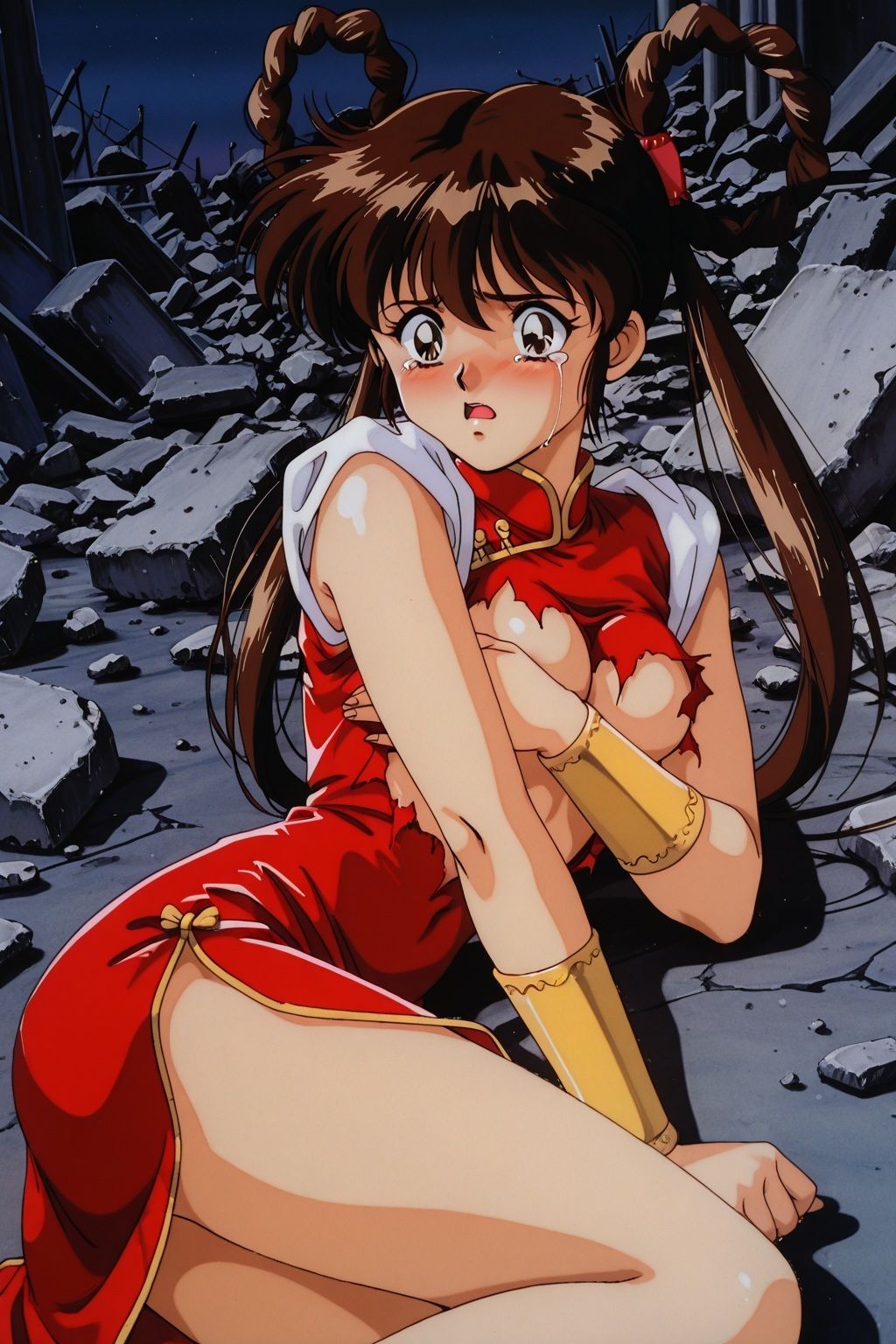 サンプル画像3:魔物ハ●ター妖子 〜助けた男に襲われ処女喪失〜(リイバーワークス) [d_681196]