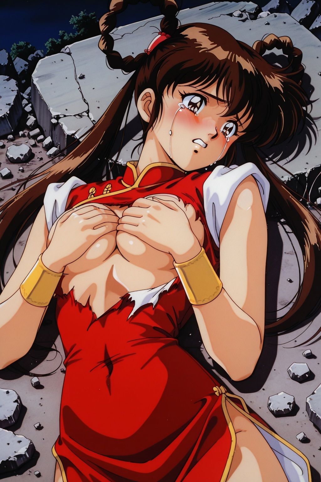 サンプル画像4:魔物ハ●ター妖子 〜助けた男に襲われ処女喪失〜(リイバーワークス) [d_681196]