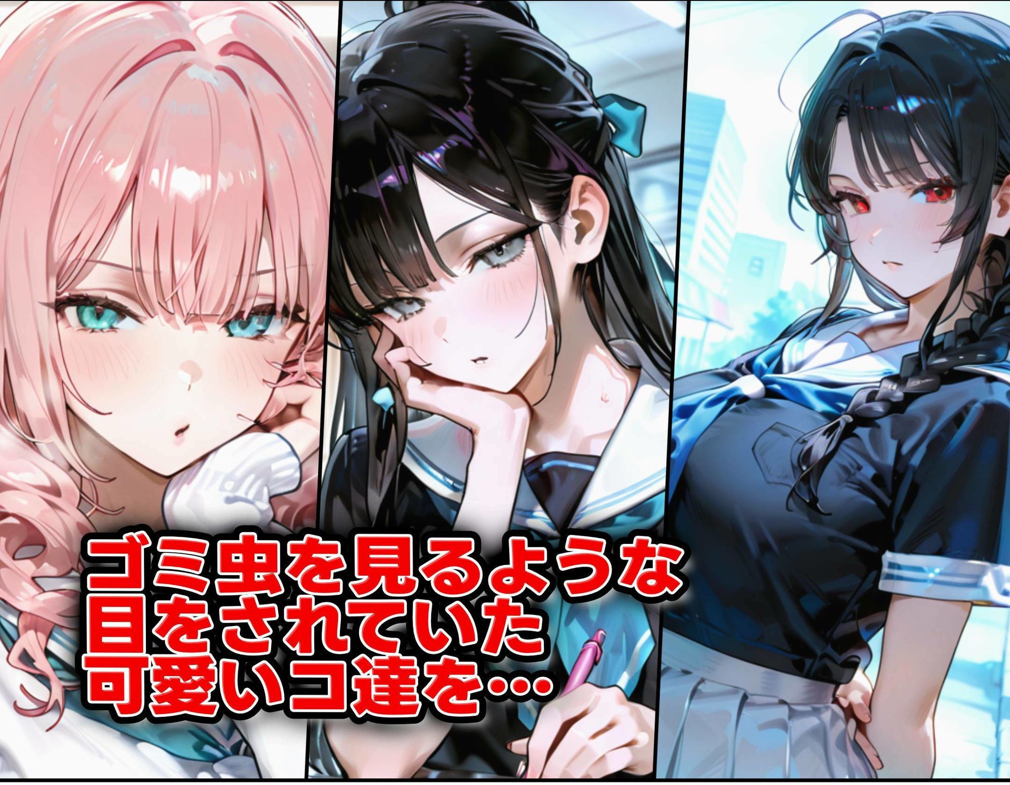 サンプル画像2:洗脳スキルで学園支配！！！射精しまくりハーレム 即堕ち2コマシリーズ(すぺしゃりすと) [d_681201]