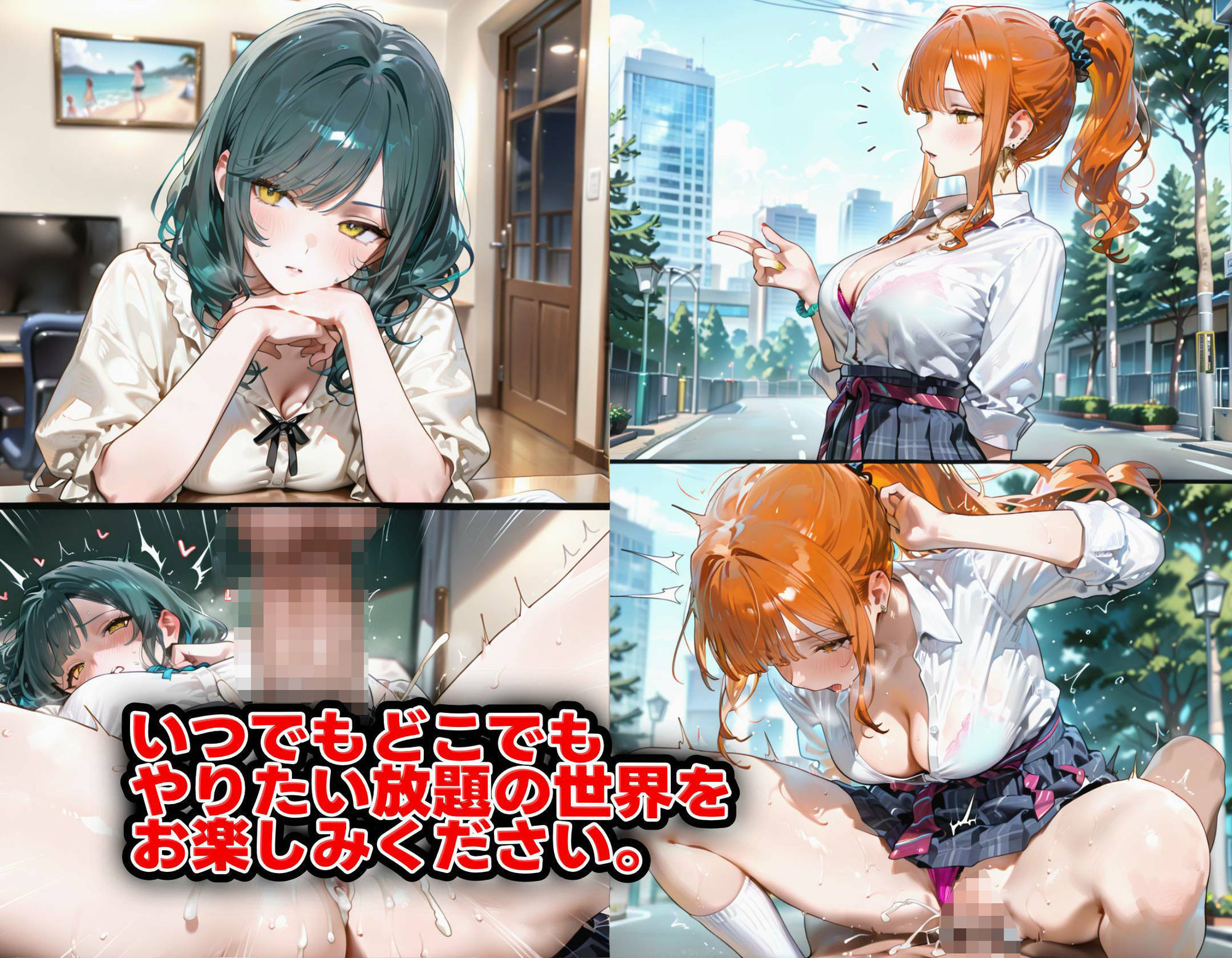 洗脳スキルで学園支配!!!射精しまくりハーレム 即堕ち2コマシリーズ 画像10