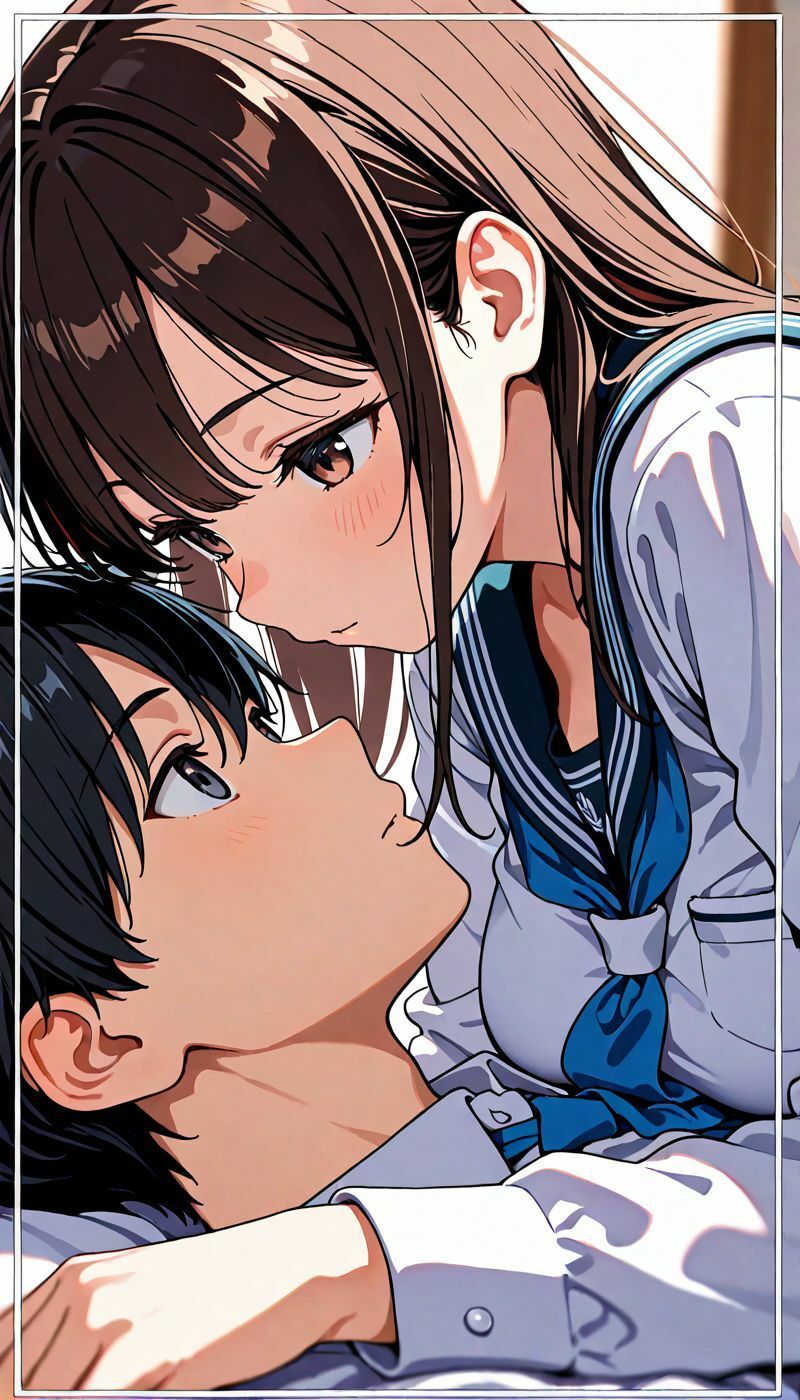 サンプル画像4:しばらく見ない間に、幼馴染は巨乳を抱えた魅惑の女へ(まぐわい工房) [d_681265]