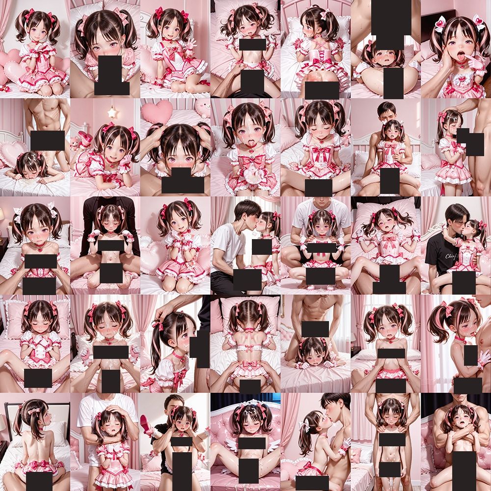 パパとふたりきりで魔法少女ごっこ -悪者に力を奪われてひどいことされるシーンしよっ！- お尊さん エロ画像10