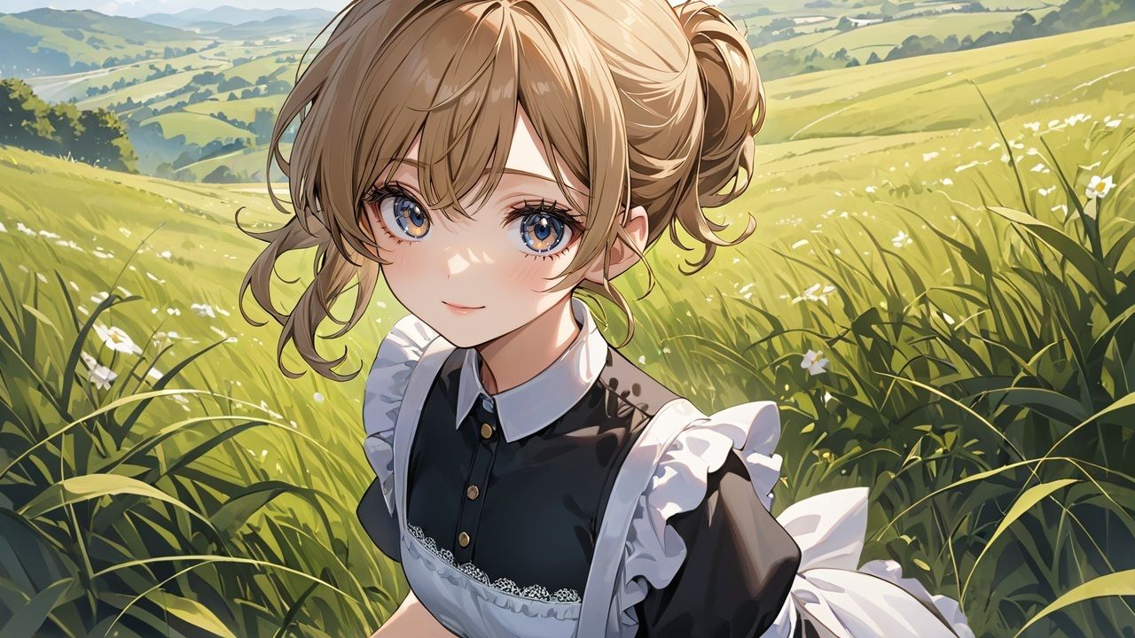 サンプル画像1:美人メイドのエミリアさん 2(アーティア) [d_681311]