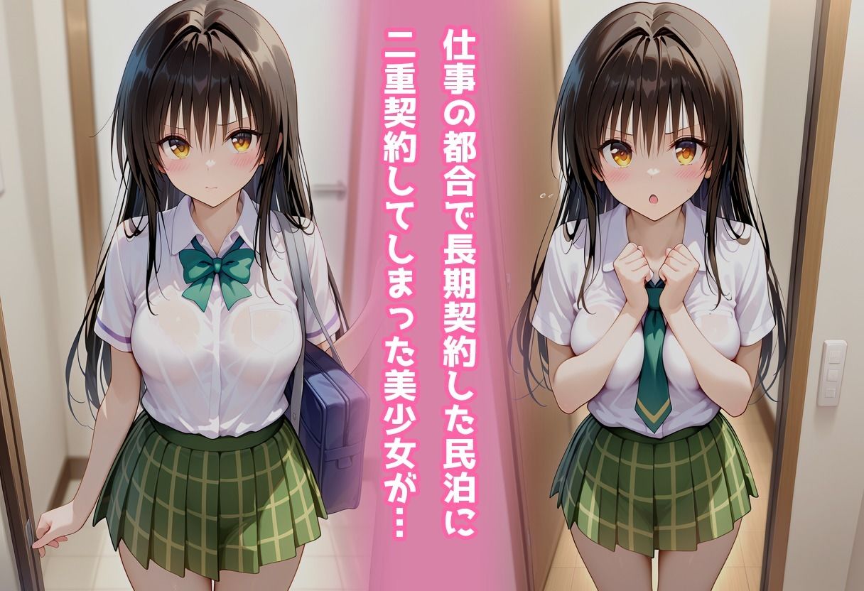 民泊トラブル！？…美少女と突然の強●ルームシェア性活 〜古手川編〜 画像1