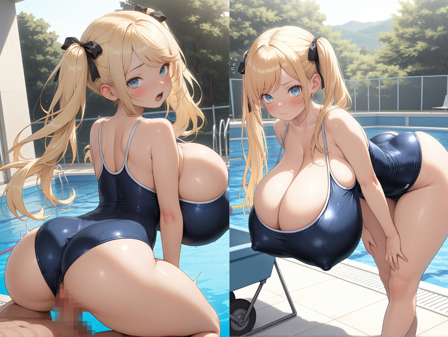 鉄仮面彼女は◯り爆乳JK5