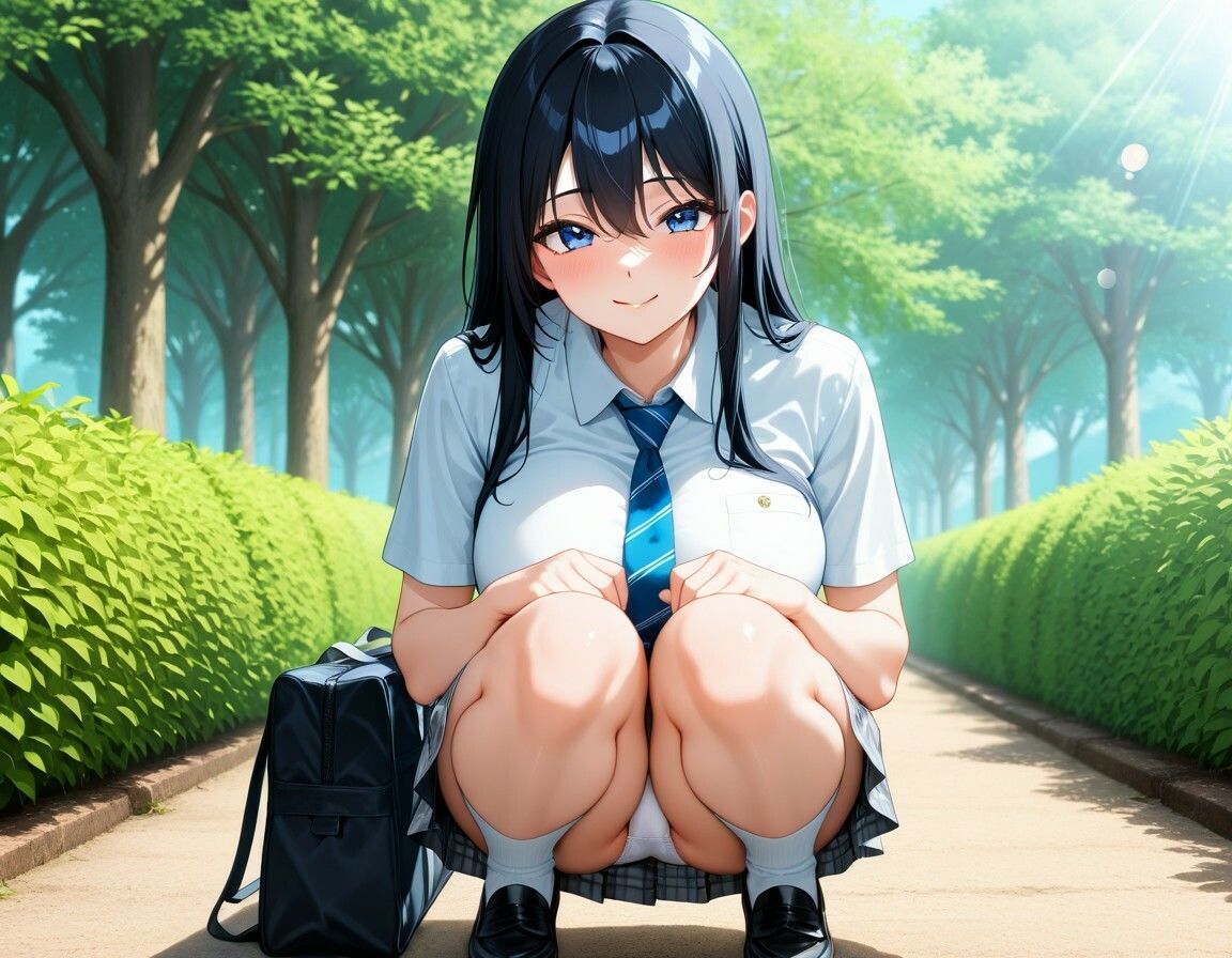 SEX大好きな爆乳女子校生は寝取られたい 画像1