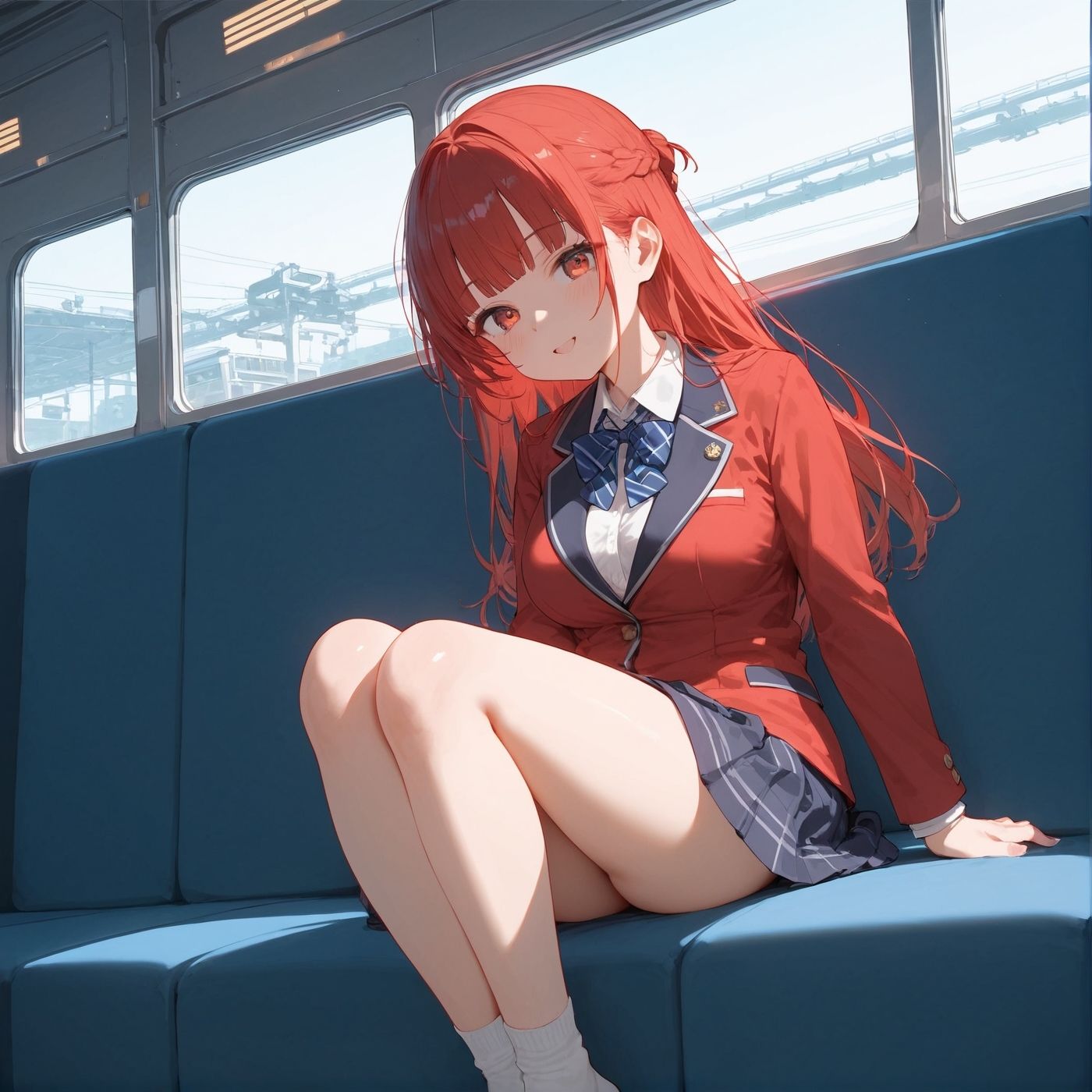 ビッチ用レ●プ車両!乗ったら終点まで乗り継ぎまくってください7【制服美少女の厳選CG300枚収録】 画像6