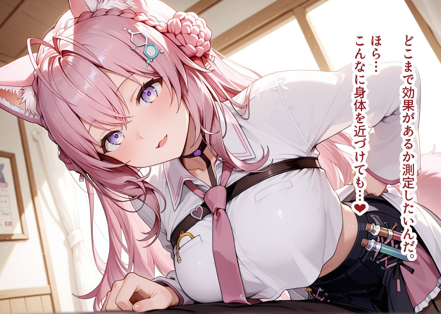 サンプル画像3:推しのVとセックスする話【博〇こより】(Vtuberとイチャラブえっちするサークル) [d_681530]