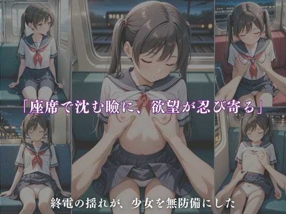 サンプル画像2:終電痴● 〜夢の中で壊されて〜(A.I.Lab) [d_681610]