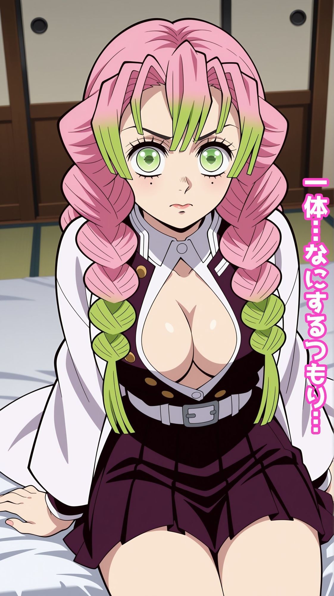 サンプル画像2:【一部セリフつき】Deliサモ☆ 美少女とおじさん強●召喚アプリ – 恋柱編 -(Kemmy) [d_681685]