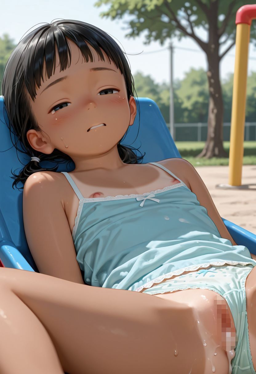 公園で遊んでいる日焼け少女のぷにまんに中出ししまくる - hitomi raw無料エロ漫画(同人誌)サンプル画像 006