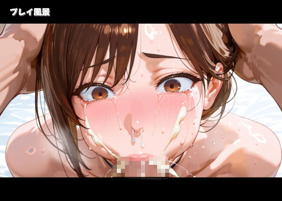 サンプル画像6:メス1匹Vsオス100匹ハメ撮り中だし乱交おっとり人妻編(もみもみ少年) [d_681744]