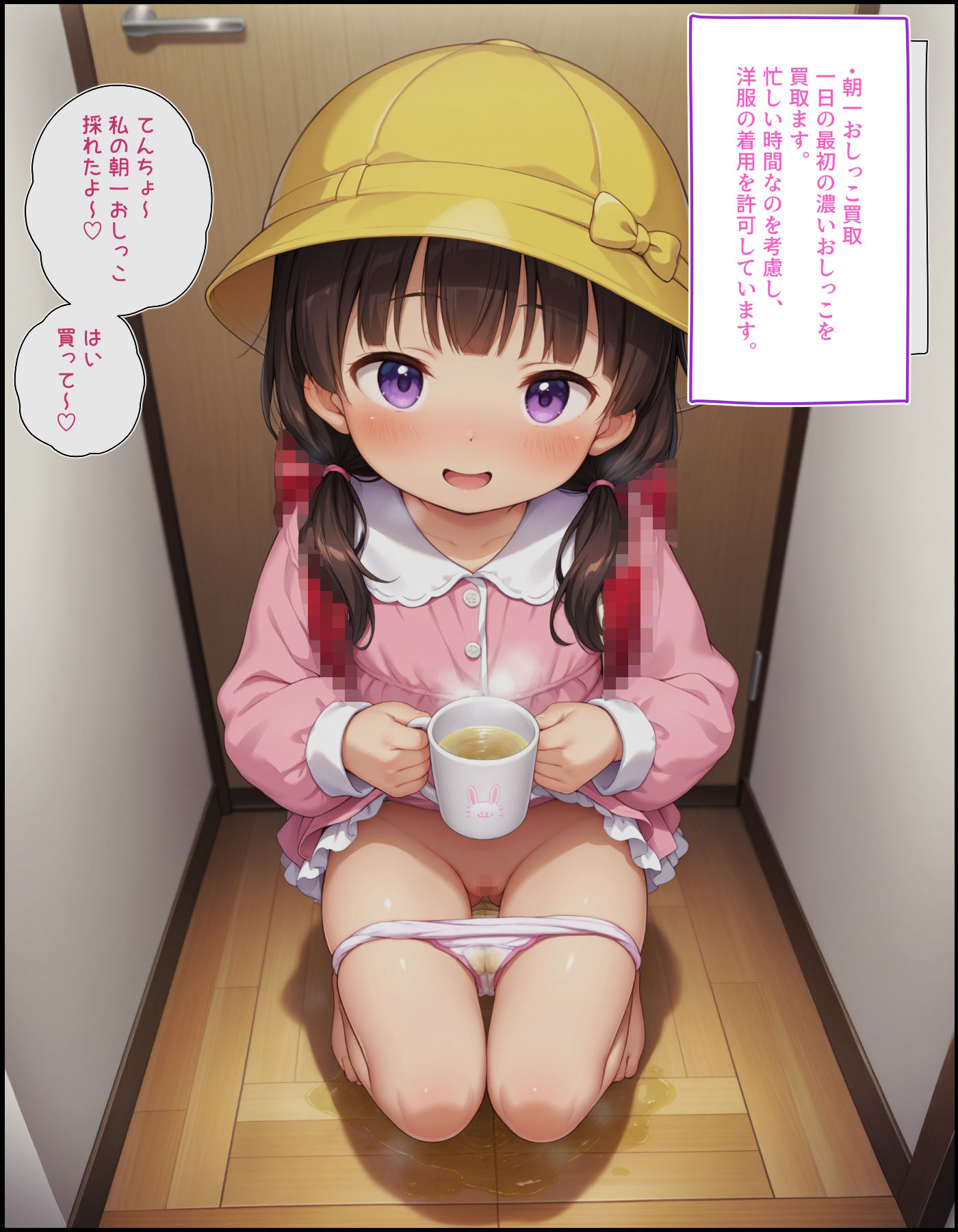 おしっこ屋〜女の子のおしっこと体臭買取ります〜 エロ漫画8