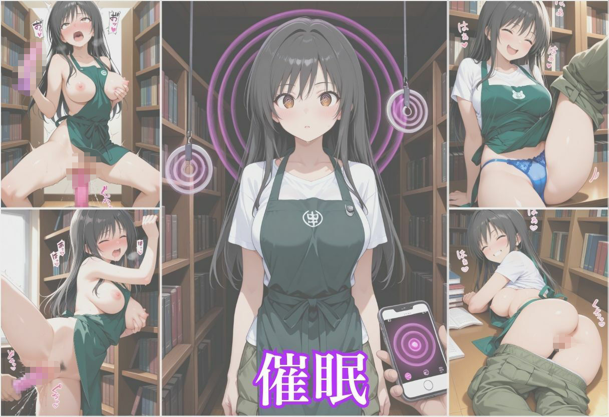 透視メガネ×催● 古手川唯 図書館バイト編 画像4