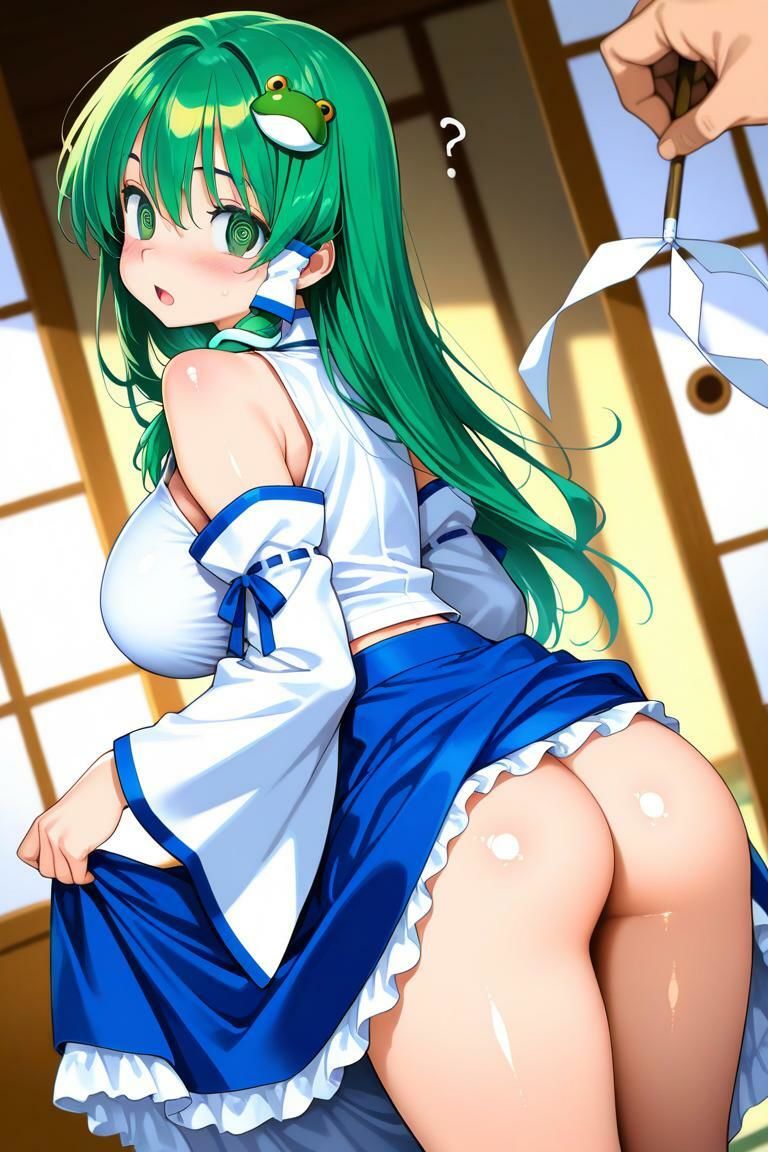 サンプル画像2:東〇種付淫夢 東〇谷早苗VSディルド妖怪・前編(楽園Alice) [d_681803]