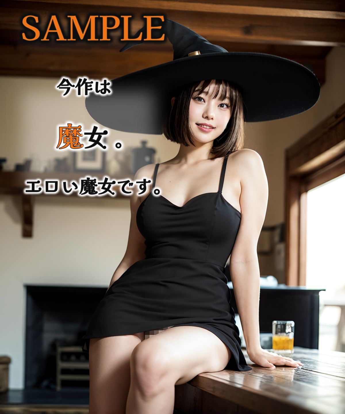 サンプル画像1:コスプレシリーズ 魔女(PURPLE_R.I.P) [d_681876]