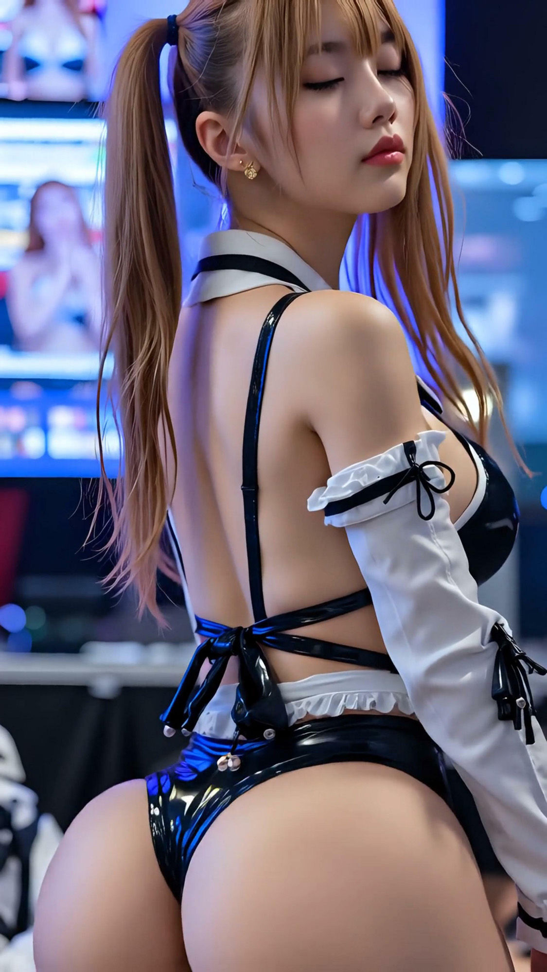 サンプル画像6:【動画】性交準備中！発情期のアイドル〜1人えっち＆想像バック〜(あゆみのお絵かき) [d_681885]