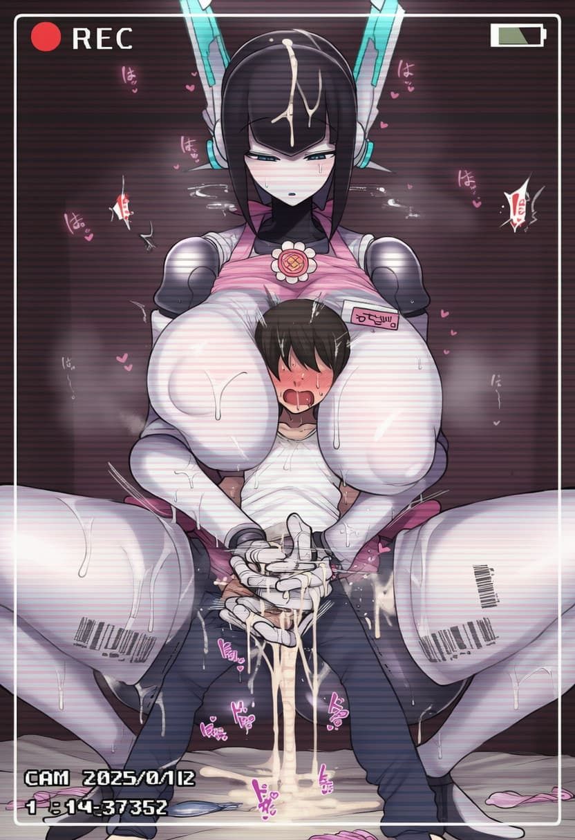 サンプル画像5:爆乳ロボットにパイ固めされる僕(おさかなの泉) [d_681965]