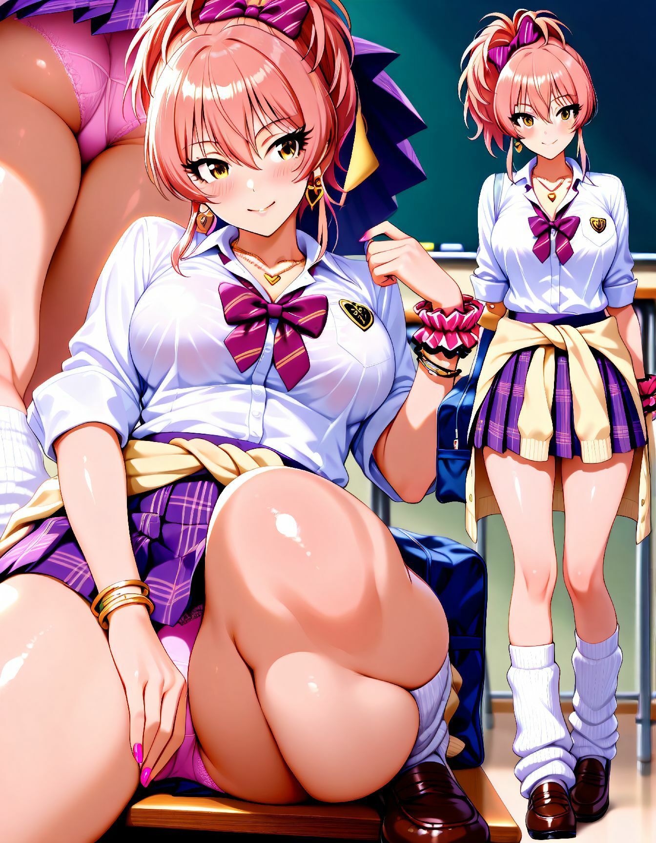 城〇崎美〇 パンチラ集 画像10