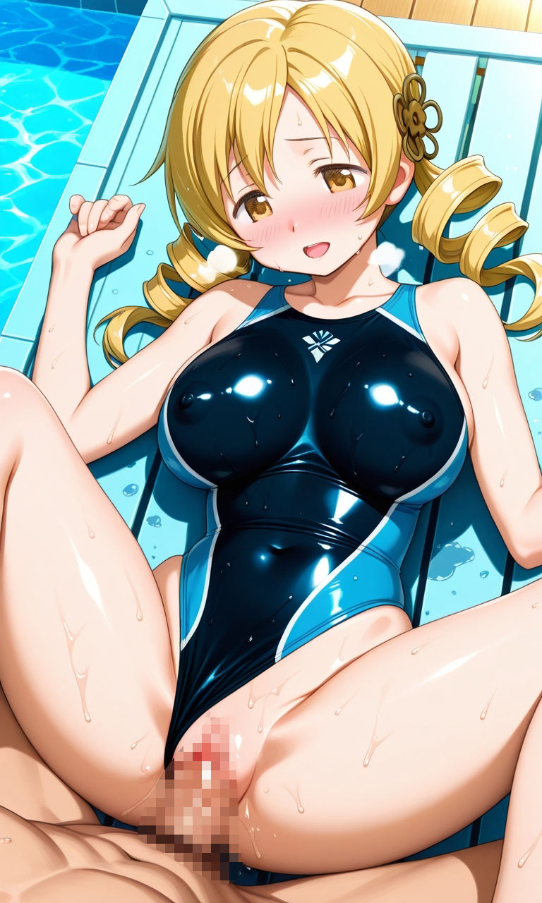 サンプル画像6:競泳水着の巴◯ミ(ふるやのCG) [d_682058]