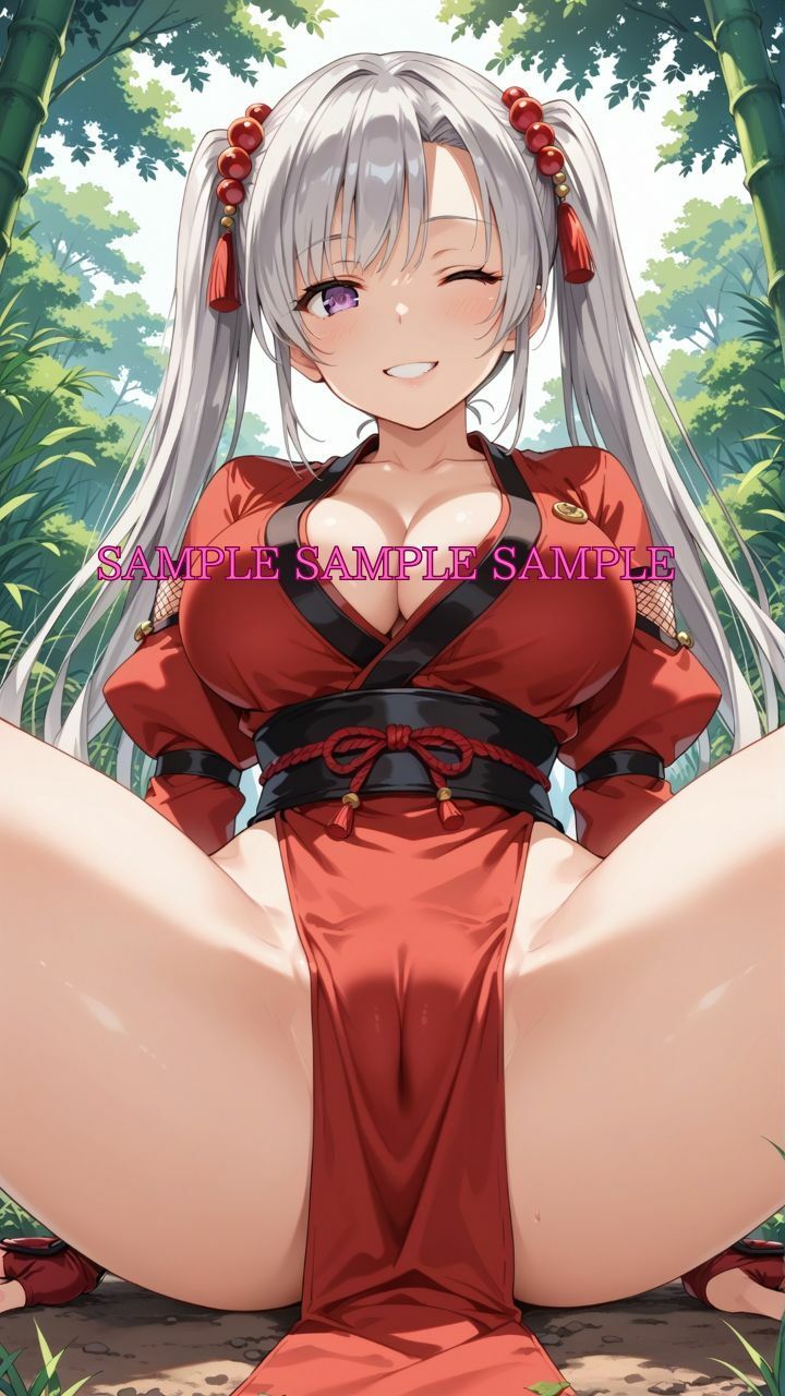 サンプル画像3:男女比1対10000の世界 忍者女子とセックスし放題でちんぽが乾く暇もないヤリ放題ハーレムライフ！！(TailorFetiAI-Pix) [d_682246]