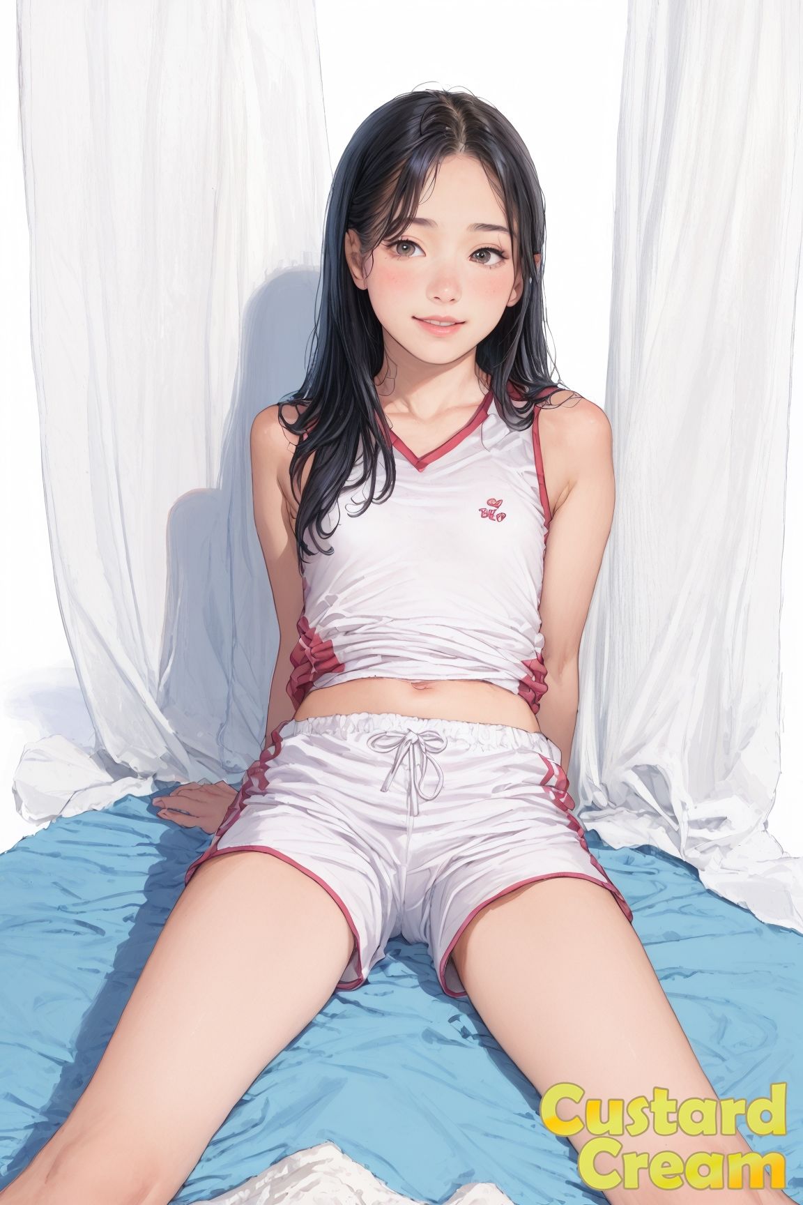 八年ハ組のバスケ部こっそりのぞいちゃお エロ漫画4