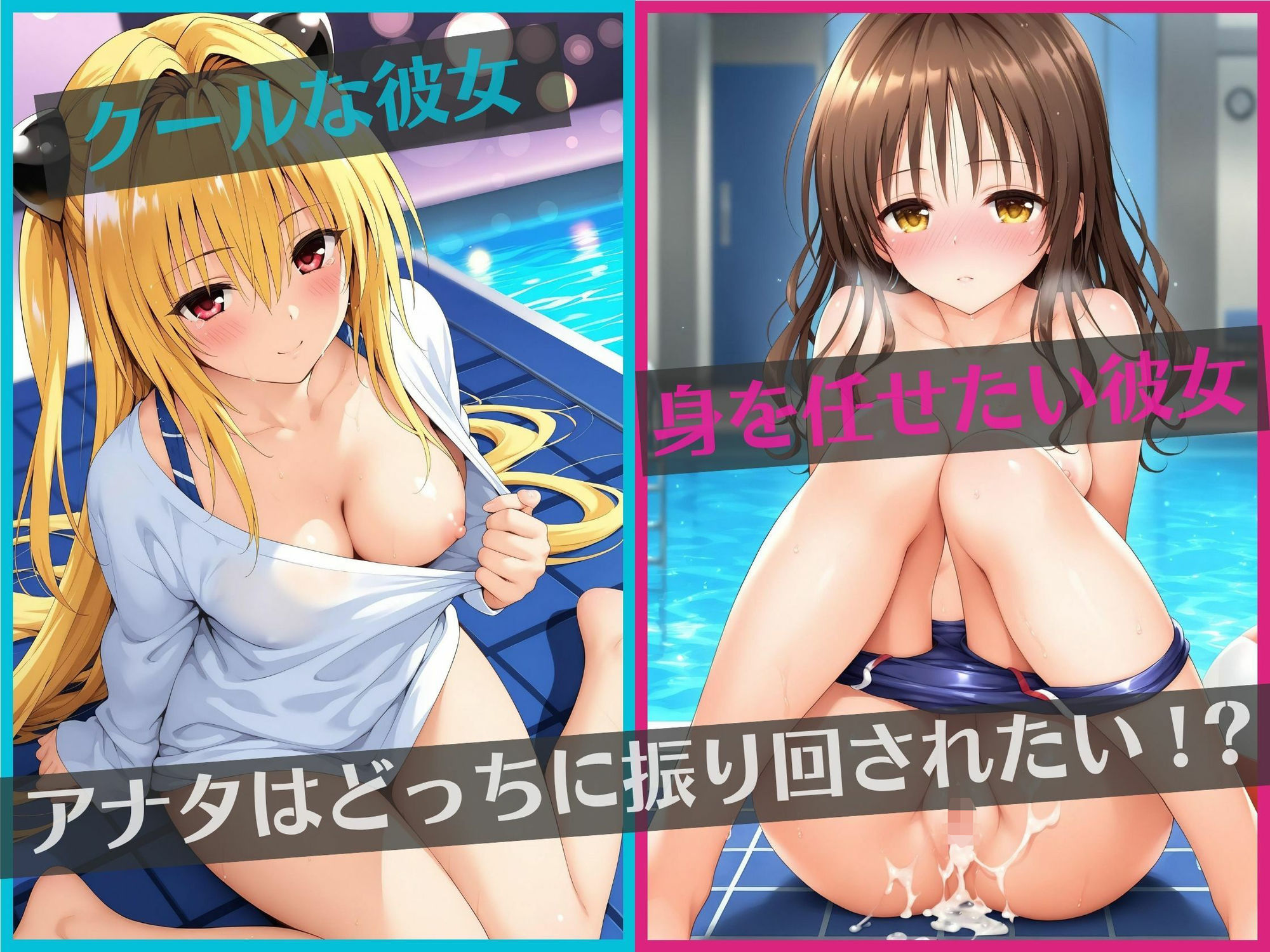 サンプル画像4:トラブルSplash！〜ヤミ・美柑、この夏最後の誘惑〜(ミックスジュース) [d_682428]