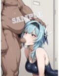 エウルアが自慰バレして種付けおじさんに◯されるCG集