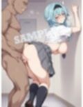 エウルアが自慰バレして種付けおじさんに◯されるCG集
