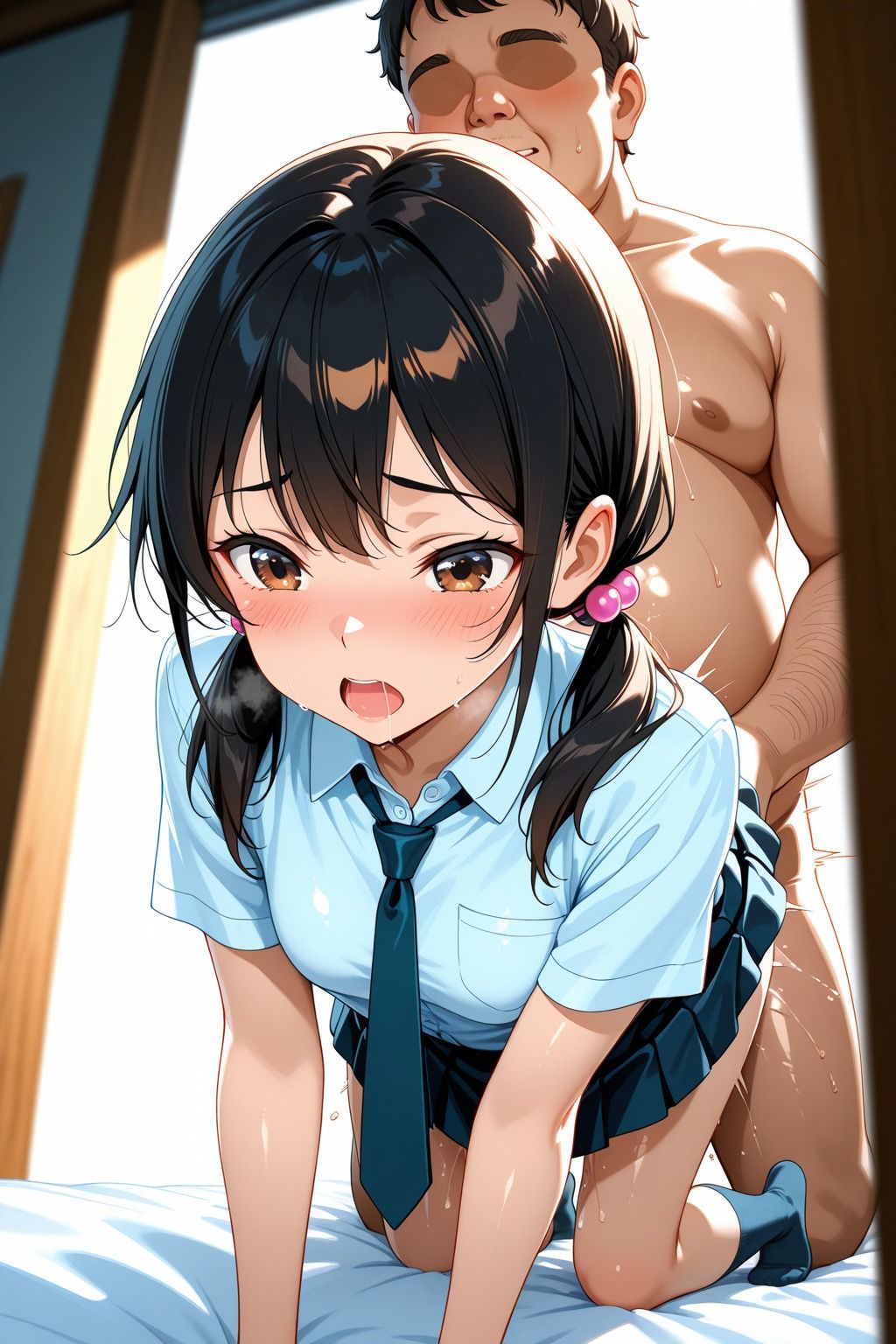 サンプル画像6:義父のオナホ化  女子校生ガチハメ(妄想生成ラボ) [d_682434]