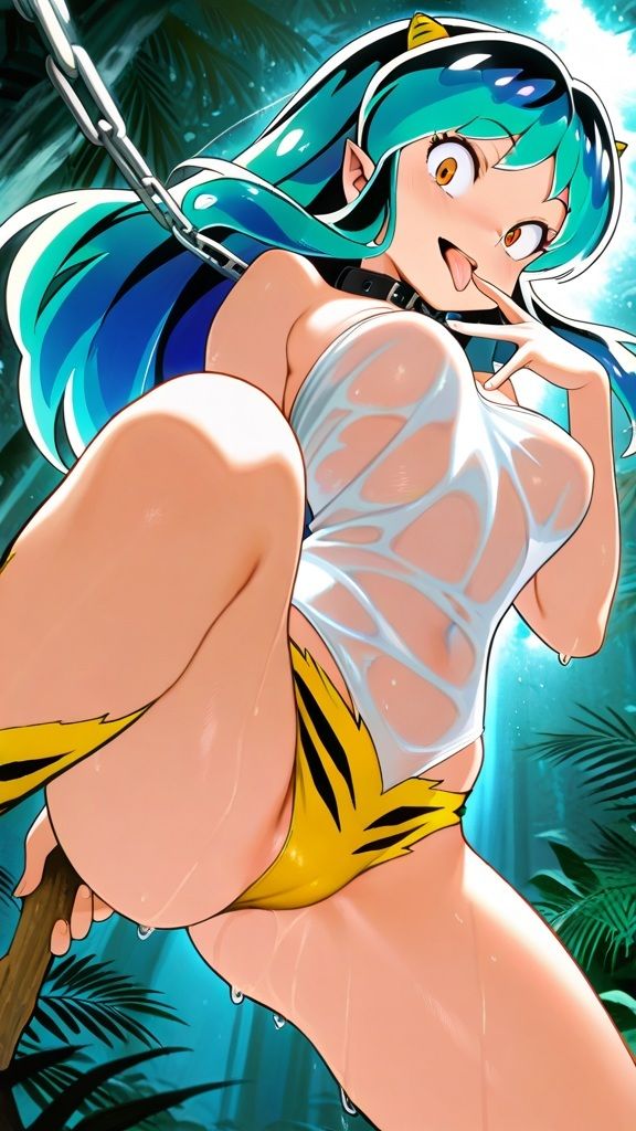 サンプル画像2:【うる星や〇ら】ラ〇ちゃん  ヌードイラスト集  トップレスだっちゃ(AI美少女研究会) [d_682481]