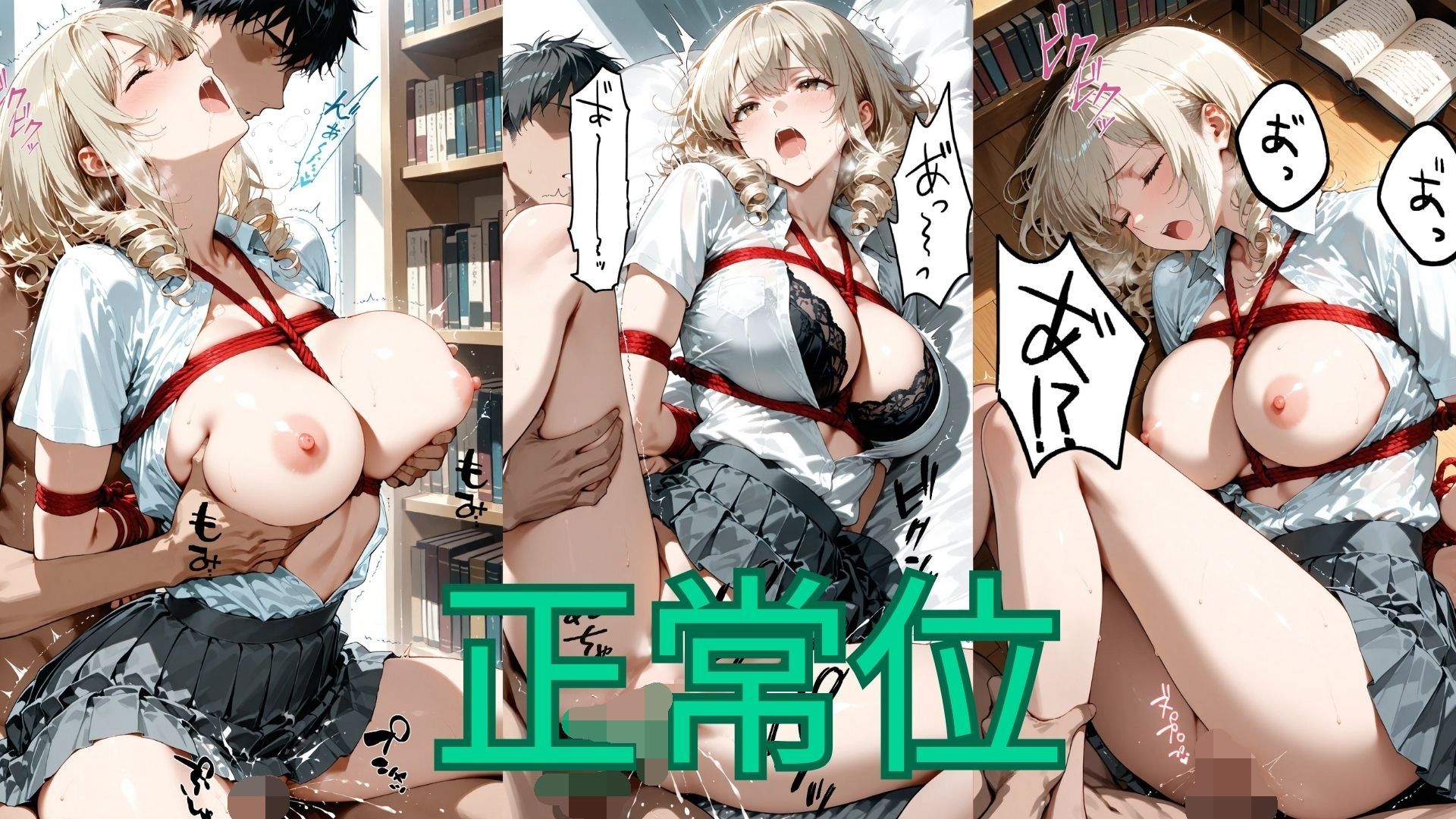 サンプル画像3:背徳の学園譚_橘 玲奈(緊縛同人) [d_682556]