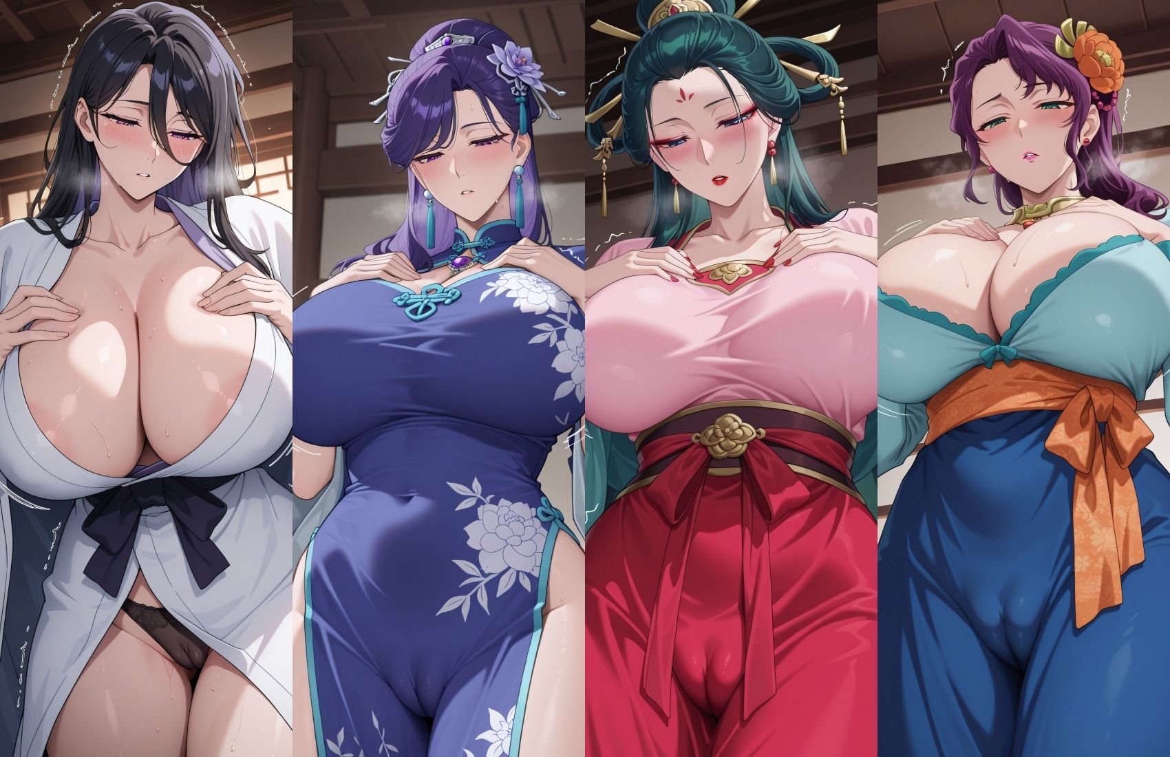 サンプル画像1:薬屋少女達の淫乱ごと(美少女研究所) [d_682584]