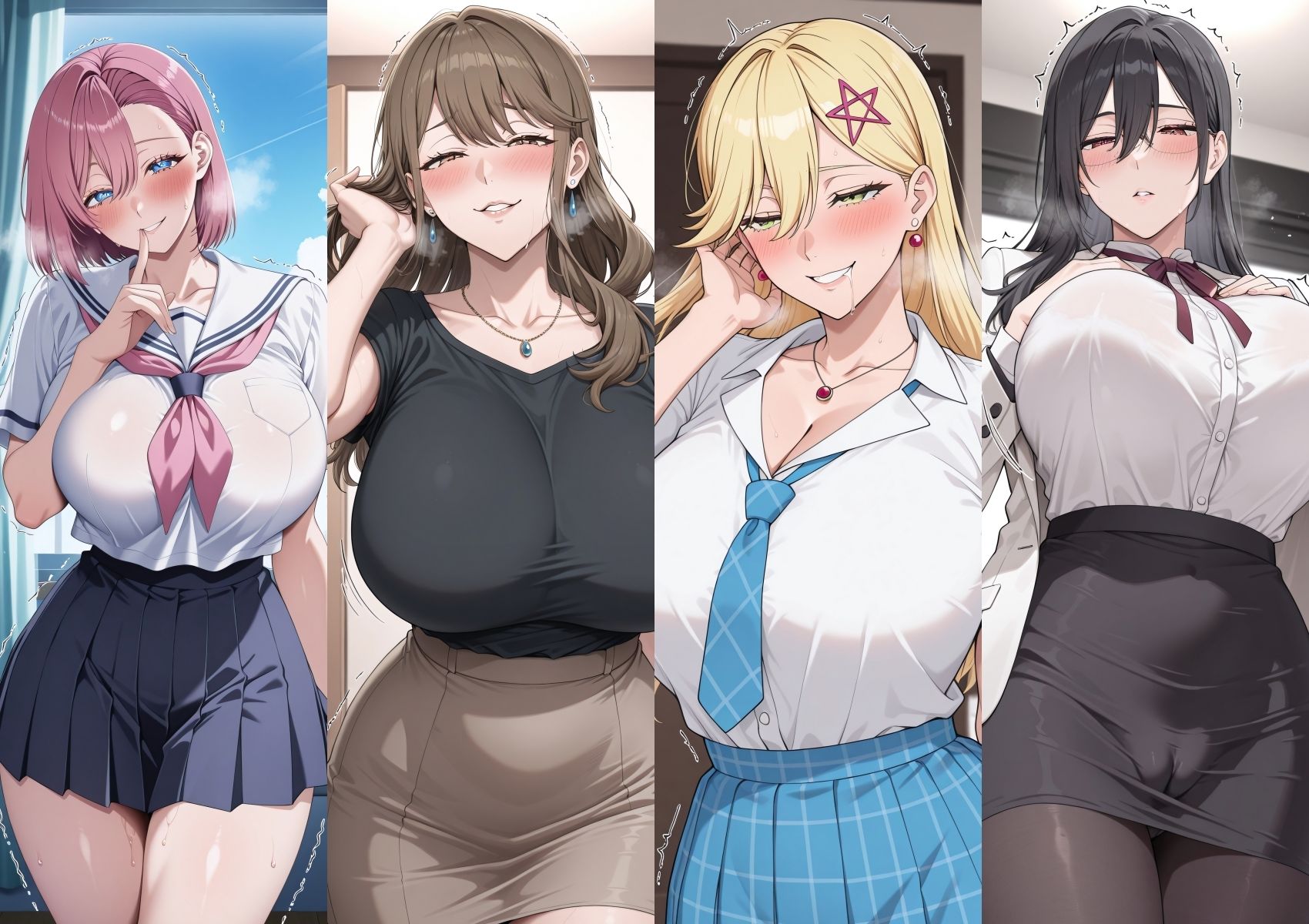 サンプル画像1:お姉ちゃんの性誘惑(AIDOLL) [d_682587]