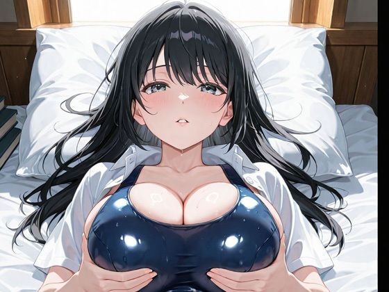 サンプル画像4:スク水痴女 欲求不満な為性処理(ふわあん) [d_682653]