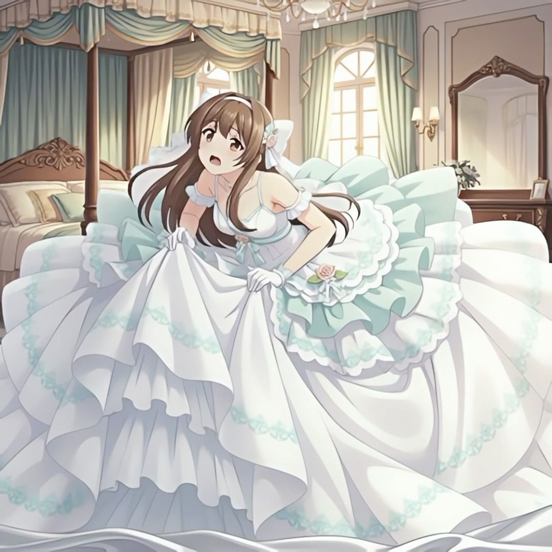 サンプル画像3:「花たちの祝福」ドレスでオナニー動画（ドレス美少女45）(Dresscco) [d_682673]