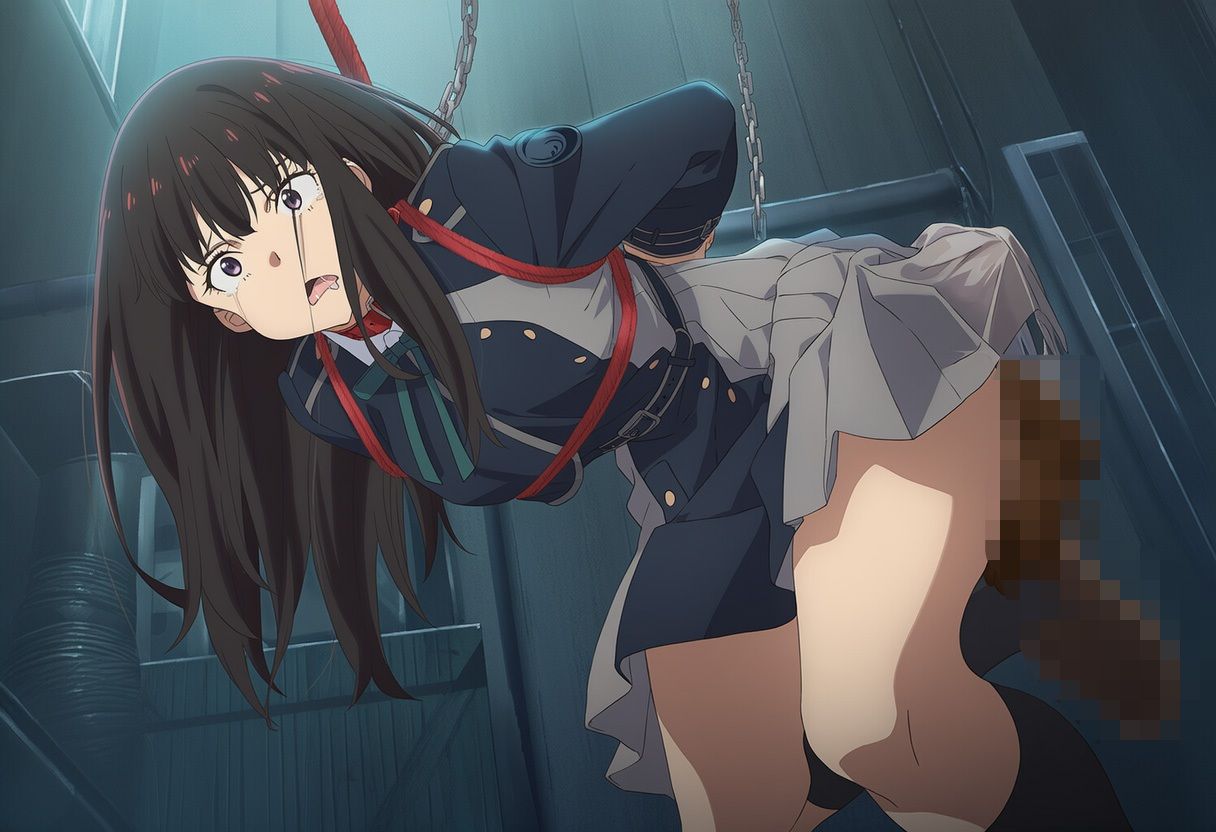 サンプル画像3:羞恥！監禁された井ノ上◯きなの拘束！失禁！脱糞！(ニッチマン) [d_682698]